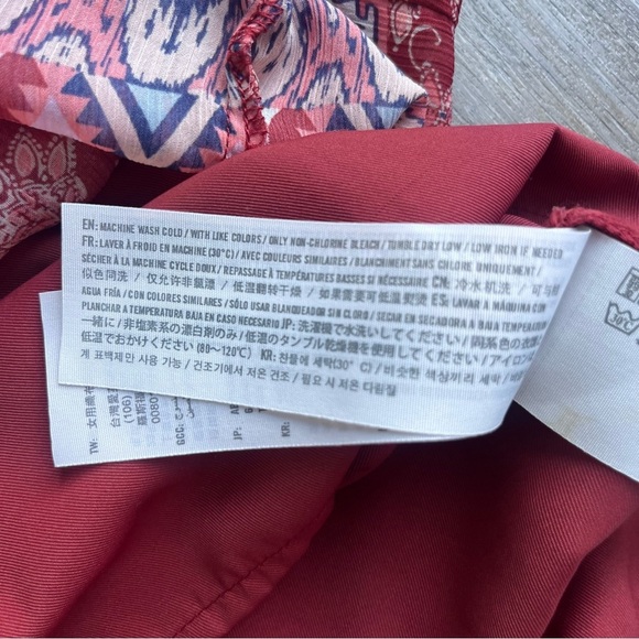 Hollister Women’s Boho Floral Print Short Dress Festival Summer Medium - Picture 5 of 8